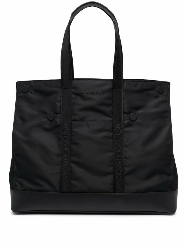 Photo: ALEXANDER MCQUEEN - Black Bag With Logo