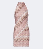 Missoni Zig Zag lamé minidress