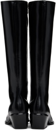rag & bone Black Joni Knee High Tall Boots