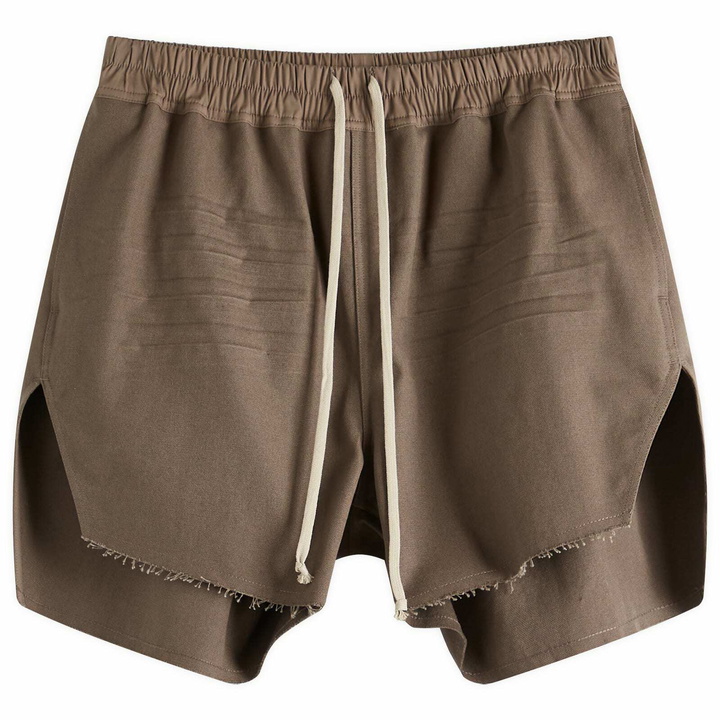 Photo: Rick Owens Men's Cotton Canvas Boxers in Dust