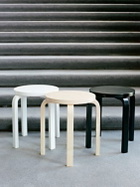 ARTEK E60 Wood Stool
