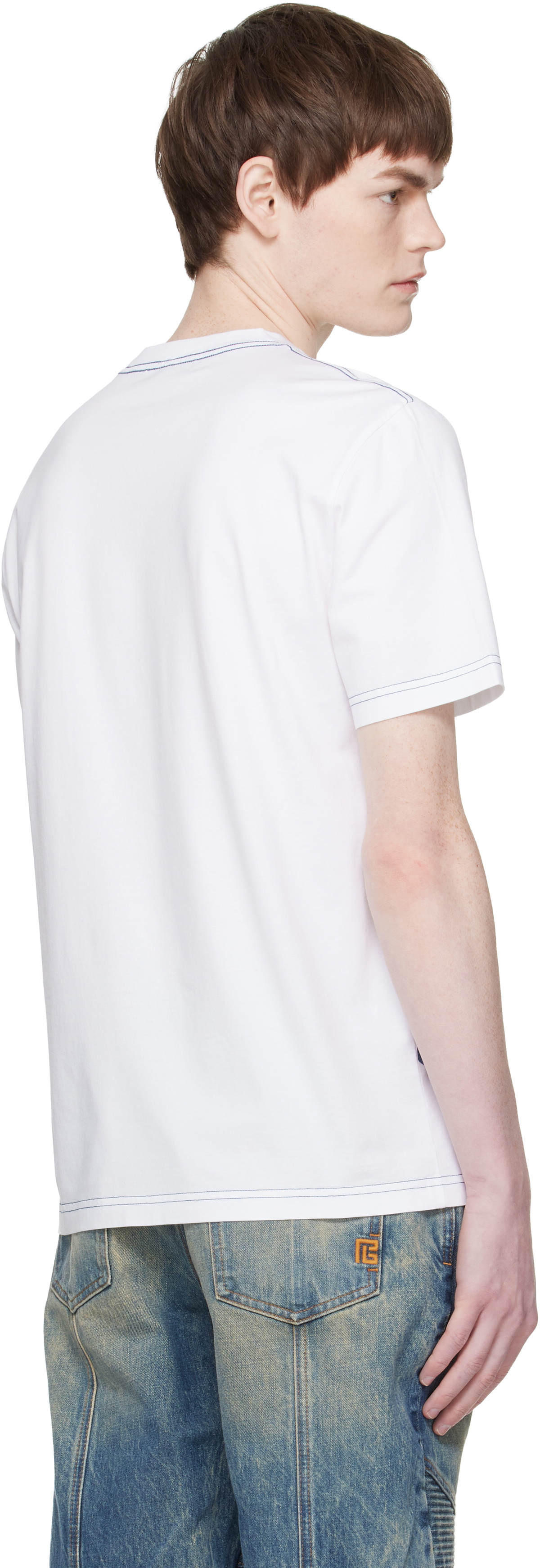 Lanvin White Lunar Year Print T-shirt