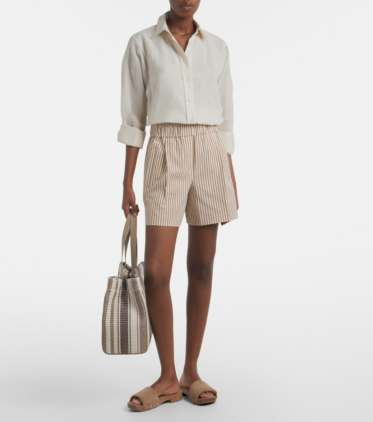 Brunello Cucinelli Suede clogs