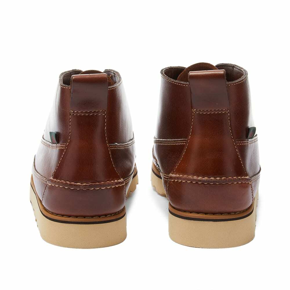 Bass Weejuns Men's Camp Moc III Ranger Boot in Dark Brown Leather