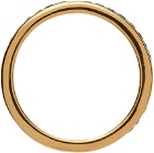 Ernest W. Baker SSENSE Exclusive Gold Stone Ring