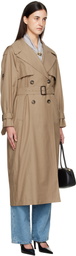 Max Mara Tan Otello Trench Coat