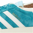Adidas Men's Gazelle Sneakers in Arctic Fusion/Off White