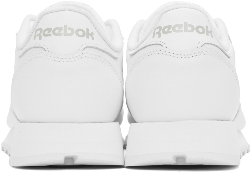 Reebok Classics White Classic Leather Sneakers