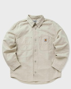 Carhartt Wip Walter Shirt Jacket Beige - Mens - Overshirts