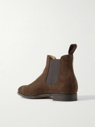 John Lobb - Lawry Suede Chelsea Boots - Brown