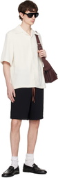 AMIRI Black 'MA Chateau' Shorts