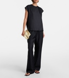 Asceno Aurelia silk wide-leg pants