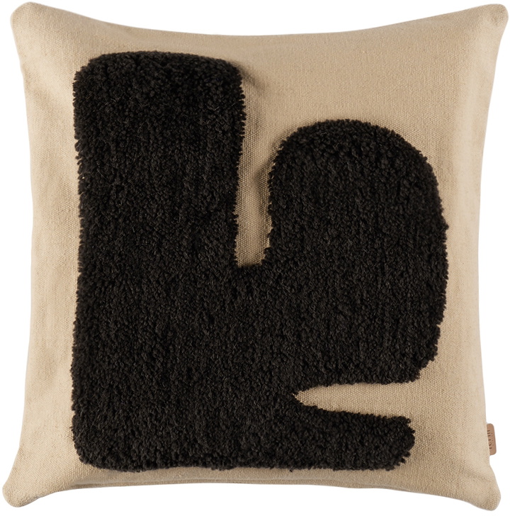 Photo: ferm LIVING Beige & Brown Lay Cushion