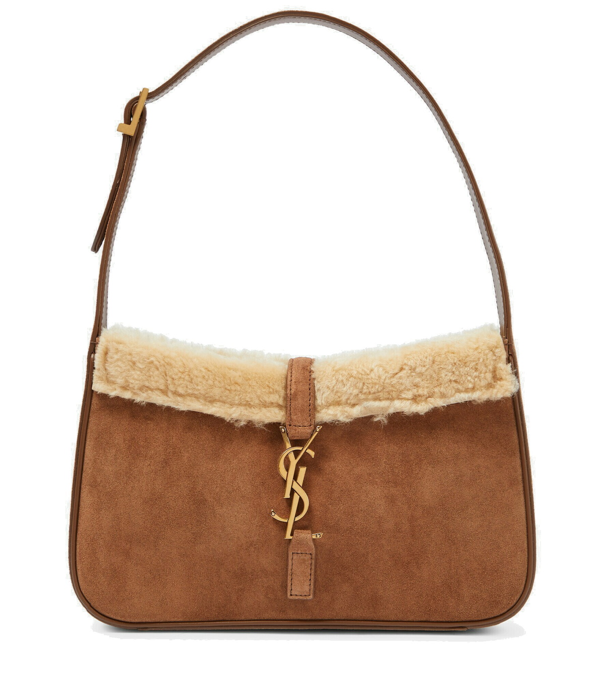 Le 5 à 7 suede Shoulder Bag