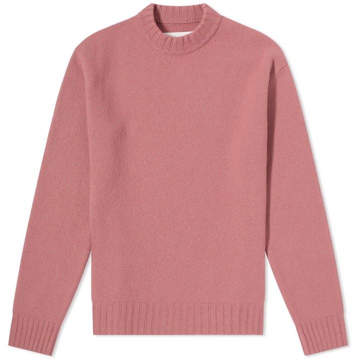 Photo: Jil Sander Men's Chunky Crew Knit in Blush