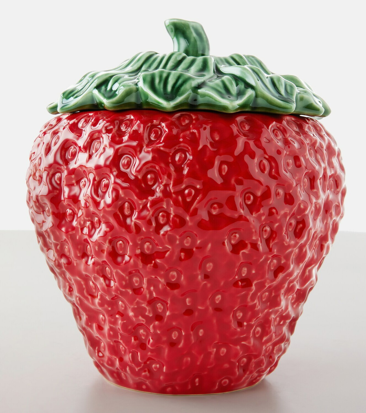 Bordallo Pinheiro Strawberries Large ceramic tureen