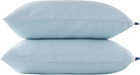 Bode Blue & White Seedling Stripe Pillowcase Set