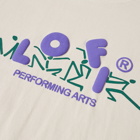 Lo-Fi Men's Performing Arts T-Shirt in Cream