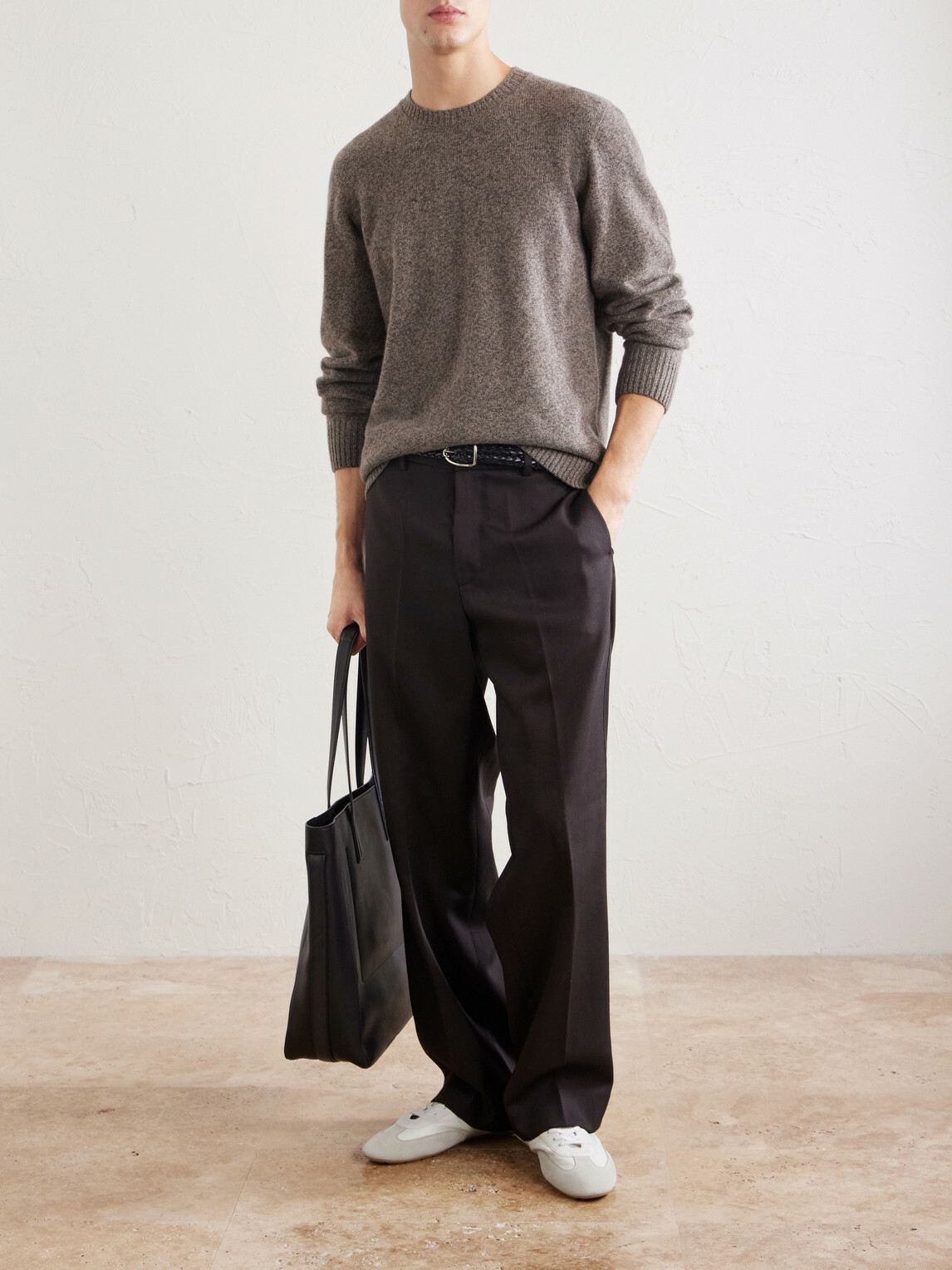 Hartford - Wool Sweater - Brown