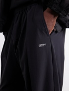 Graphpaper - Wide-Leg Pleated PERTEX® EQUILIBRIUM Trousers - Black