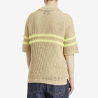 ACMH by Magic Castles Men's Kember Knitted Polo in Ecru