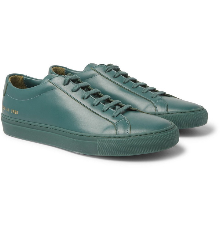 Photo: Common Projects - Original Achilles Leather Sneakers - Green