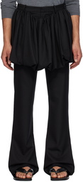 Aaron Esh SSENSE Exclusive Black Trousers