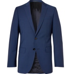 Hugo Boss - Huge Micro-Checked Virgin Wool Suit Jacket - Blue