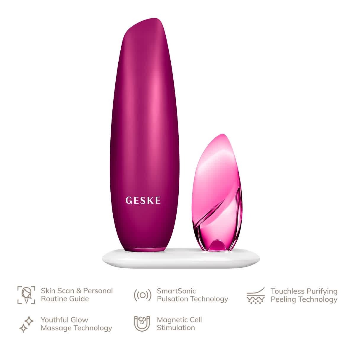 GESKE Touchless Magnetic Peeling Mask | 5 in 1 Skin Care 4099702000353