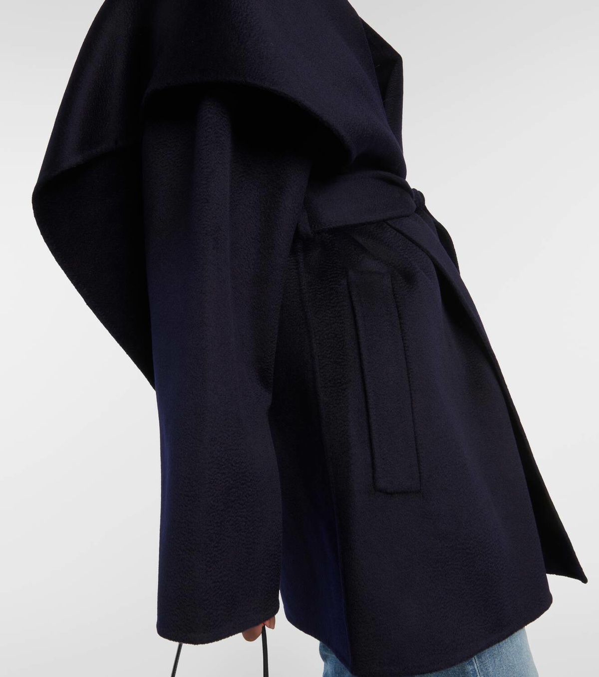 Tove Senta belted wool coat