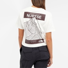 The North Face Women's Nuptse Face T-Shirt in Gardenia White