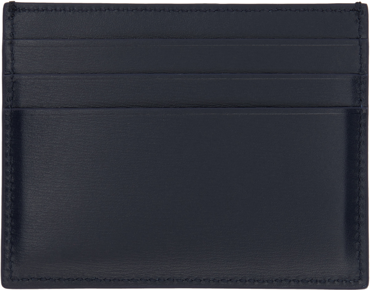 Ferragamo Navy Credit Card Holder