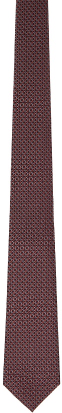 Photo: Gucci Red Geometric G Tie
