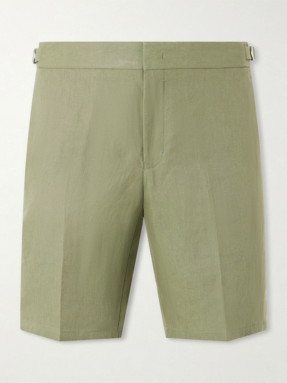 Orlebar Brown - Straight-Leg Cotton Shorts - Green
