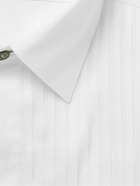 Paul Smith - Bib-Front Double-Cuff Cotton-Poplin Tuxedo Shirt - White