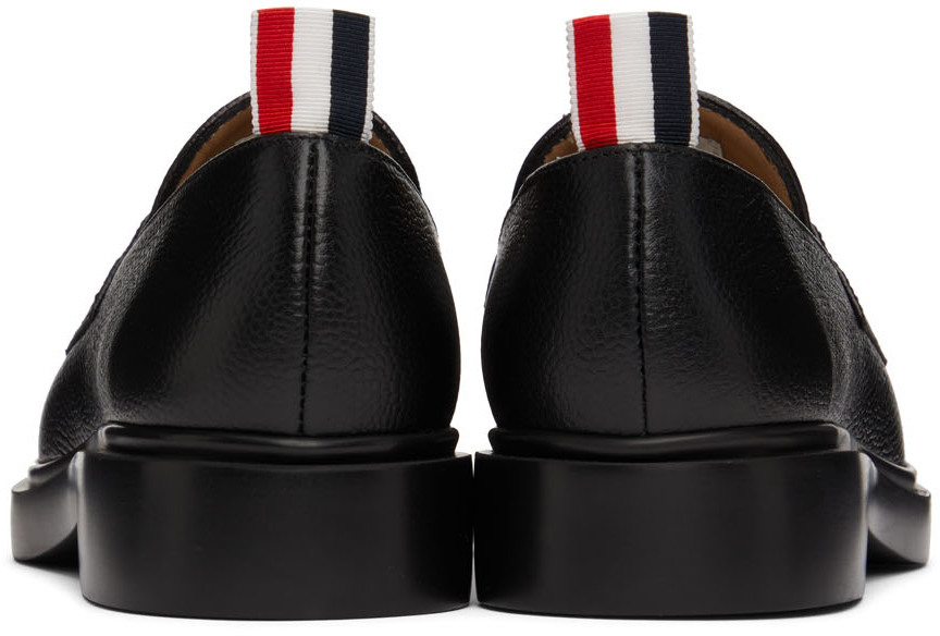Thom Browne Black Penny Loafers