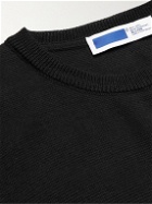 AFFIX - Audial Printed Wool-Blend Sweater - Black