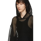 Yang Li Black Lightweight Hoodie