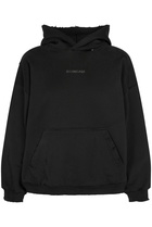 BALENCIAGA Medium Fit Destroyed Sweatshirt Hoodie