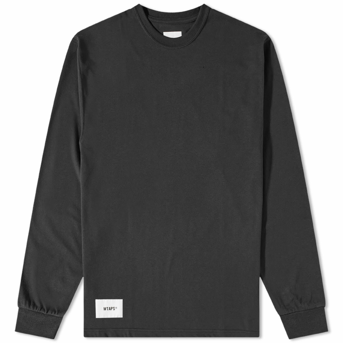 WTAPS Men's 08 Long Sleeve T-Shirt in Black WTAPS
