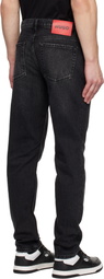 Hugo Black Tapered Jeans