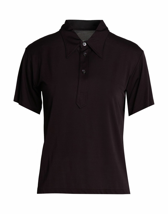 Photo: Maison Margiela Womens Polo shirt Dark in Purple