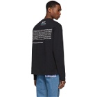 Calvin Klein Jeans Est. 1978 Black Environmental Communications Graphic Long Sleeve T-Shirt