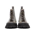 Jil Sander Grey Antick Ankle Boots