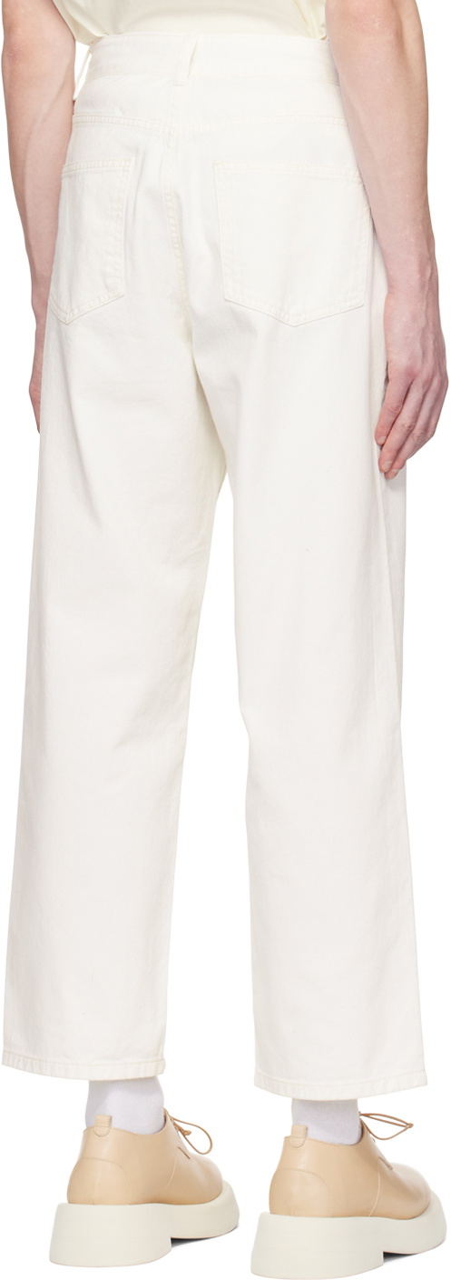 LE17SEPTEMBRE White Five-Pocket Jeans