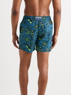 Vilebrequin - Moorea Printed Mid-Length Swim Shorts - Blue