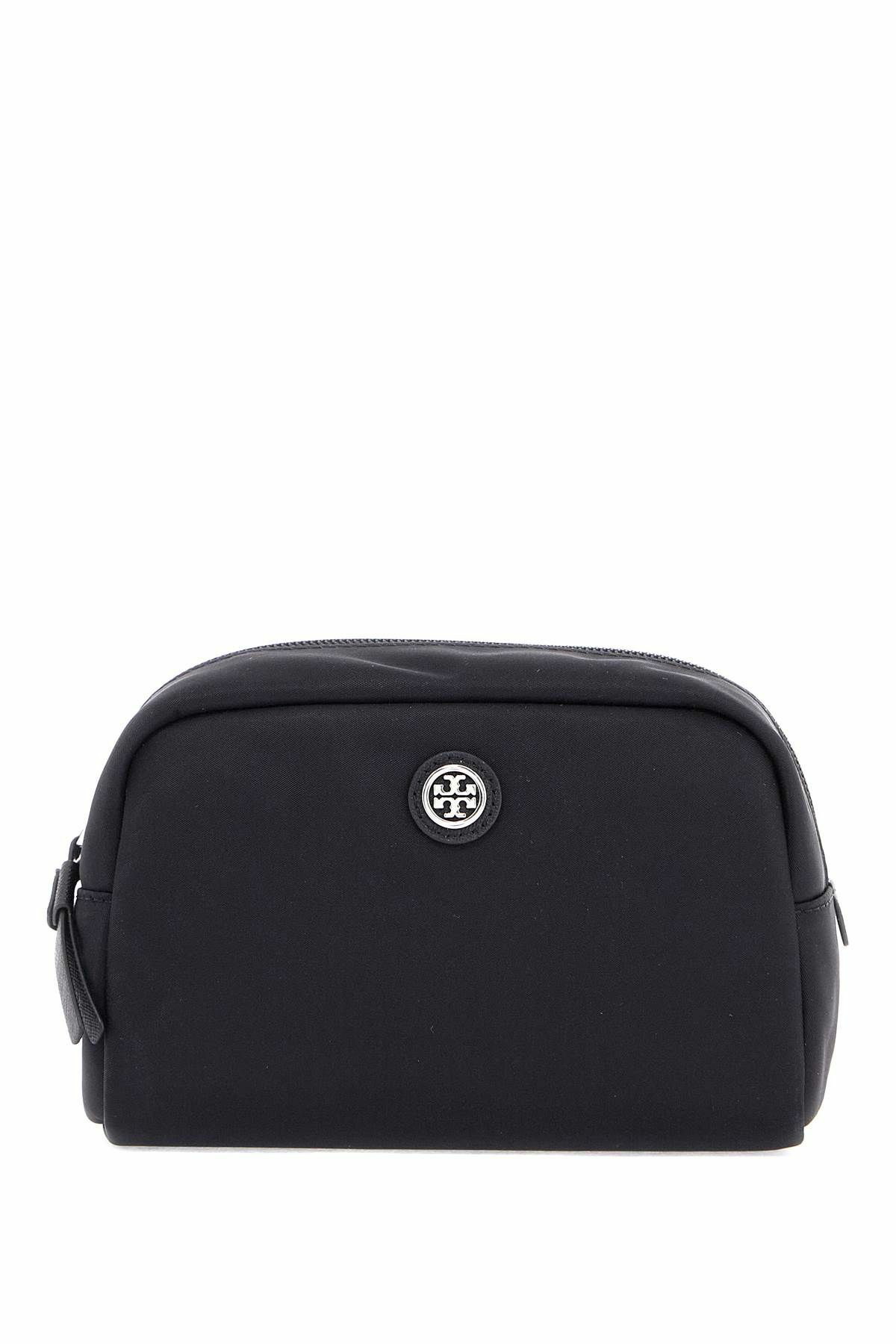 【関税&送料込】Tory Burch Beauty-Case Virginia In Nylon TORY BURCH 'virginia nylon beauty case for all Black Tory Burch