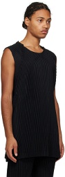 HOMME PLISSÉ ISSEY MIYAKE Black Monthly Color October Tank Top