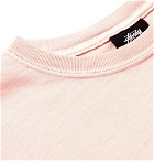 Stüssy - Logo-Print Cotton-Jersey T-Shirt - Pink