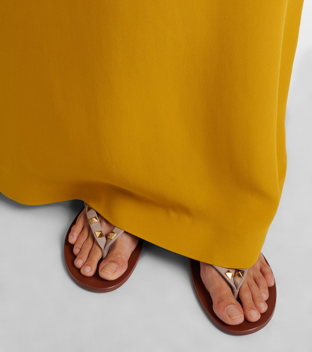 Valentino Garavani Rockstud leather thong sandals